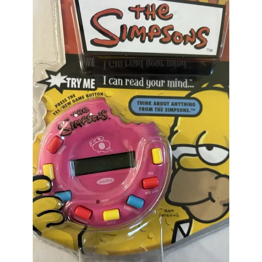 The Simpsons 20 Questions Electronic Game Hand Held New Sealed 2008 NEW